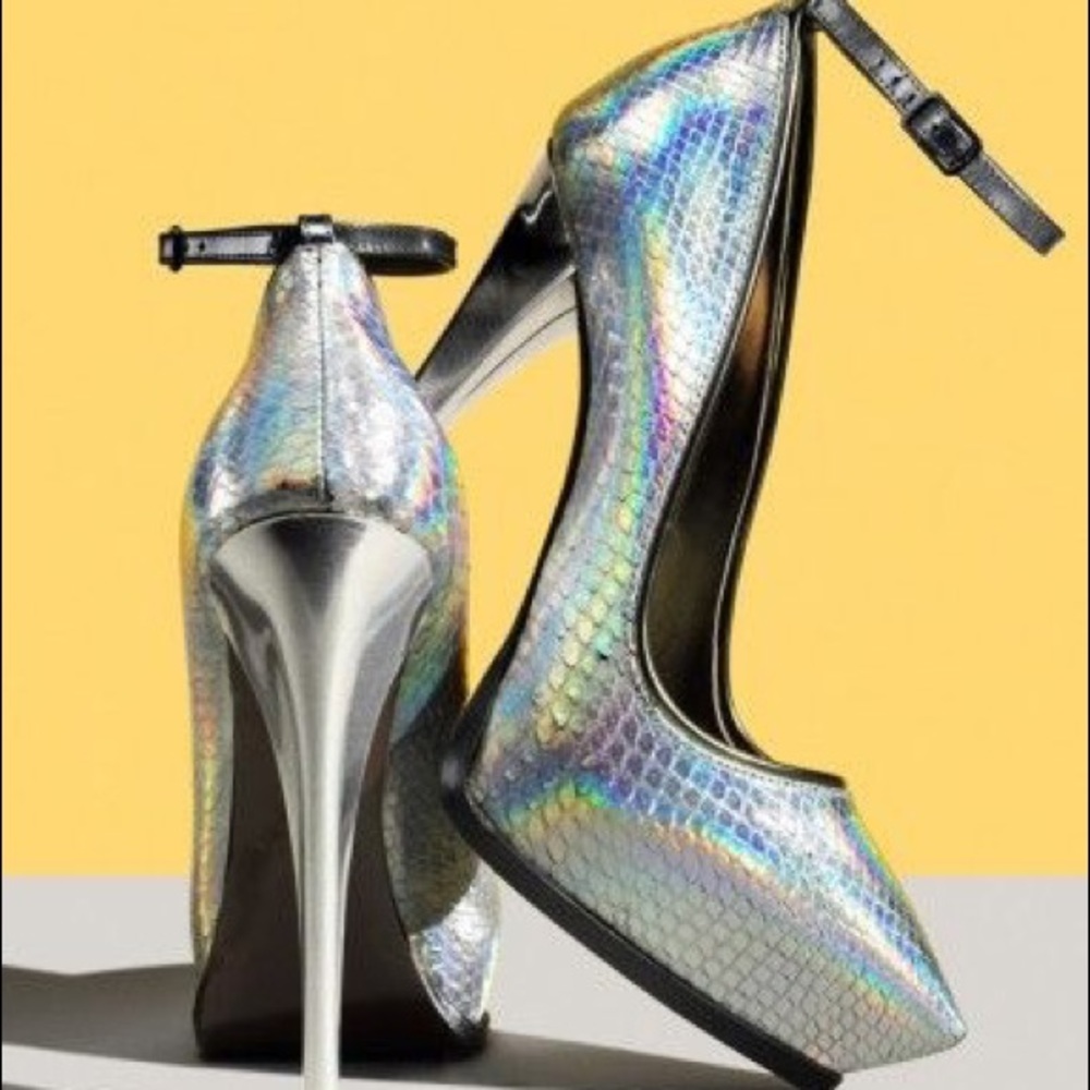Lanvin Holographic Python Pump 2013 Runway Sz 35 - image 2